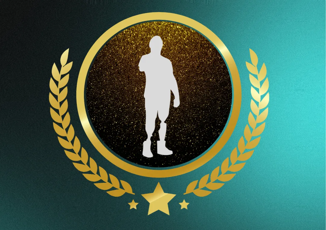 Charity award for those who support the Standing Tall Foundation.