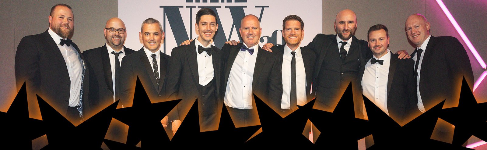 Team photo at the North West Construction Awards