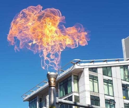 Commercial Gas purging