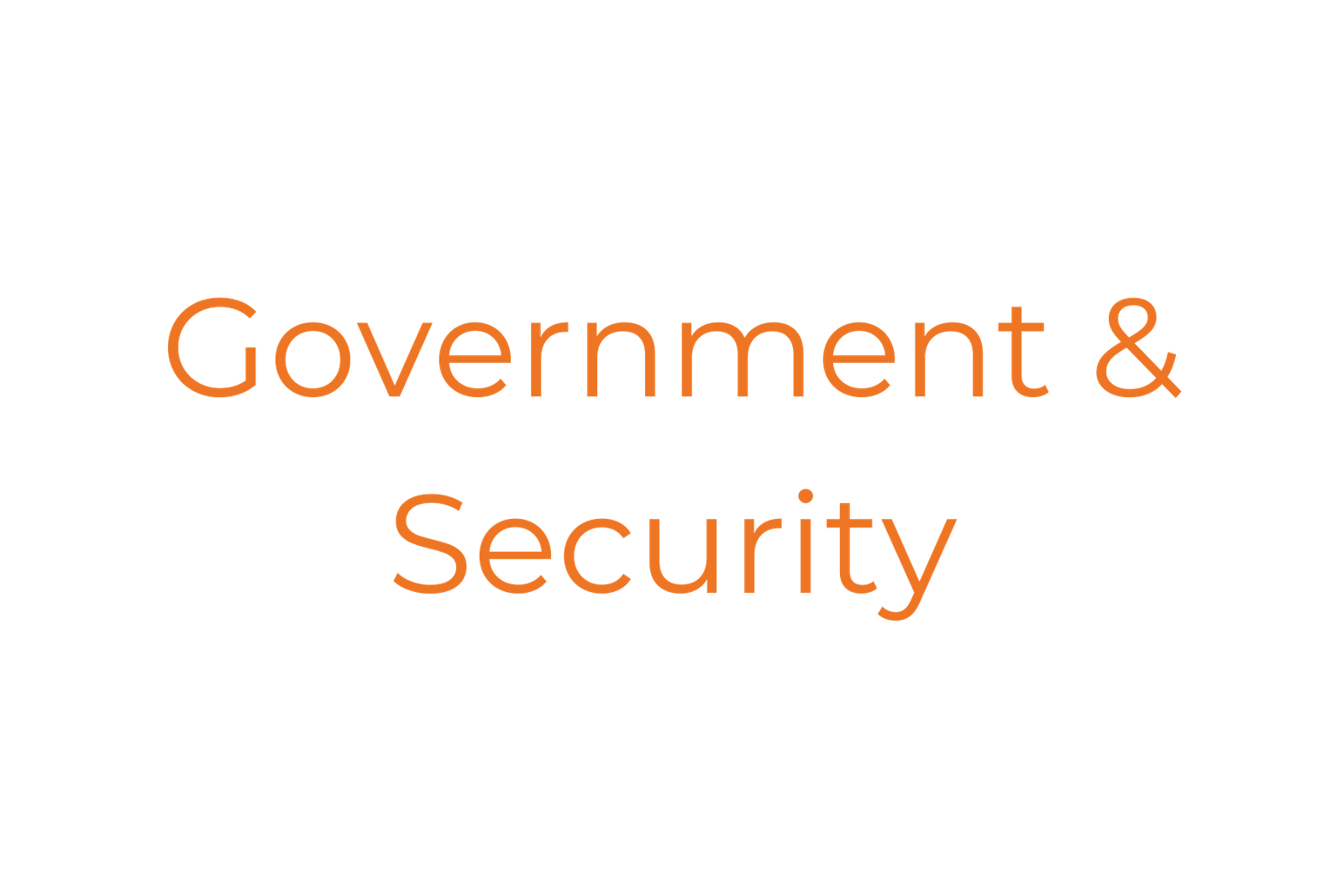 Government&security